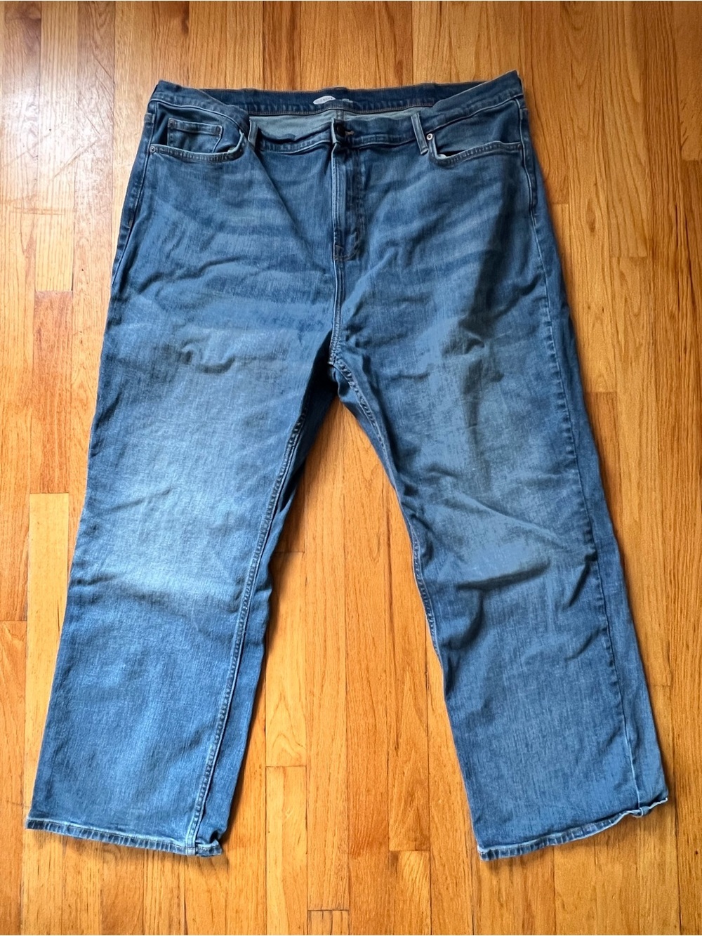 Old Navy Men's Straight-Leg Blue Denim Jeans​